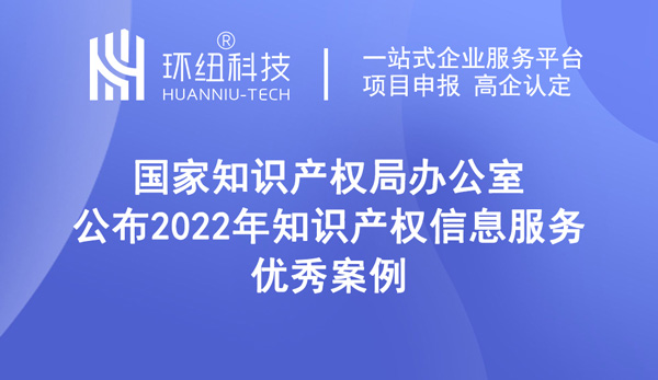 2022年知識產權信息服務優秀案例