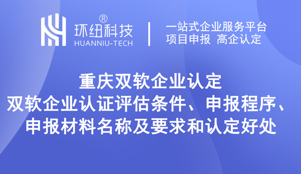 重慶市雙軟企業認證評估