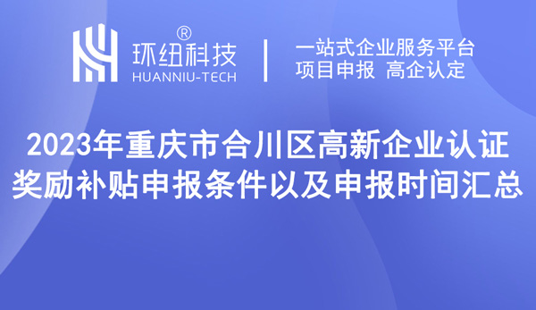 重慶市合川區高新企業認證