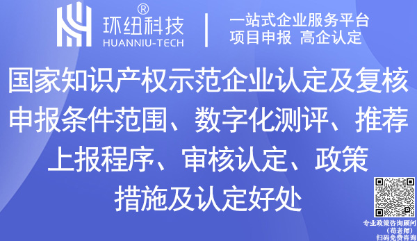 國(guó)家知識(shí)產(chǎn)權(quán)示范企業(yè)認(rèn)定復(fù)核指南