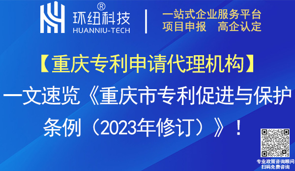 重慶市專利促進與保護條例(2023年修訂)